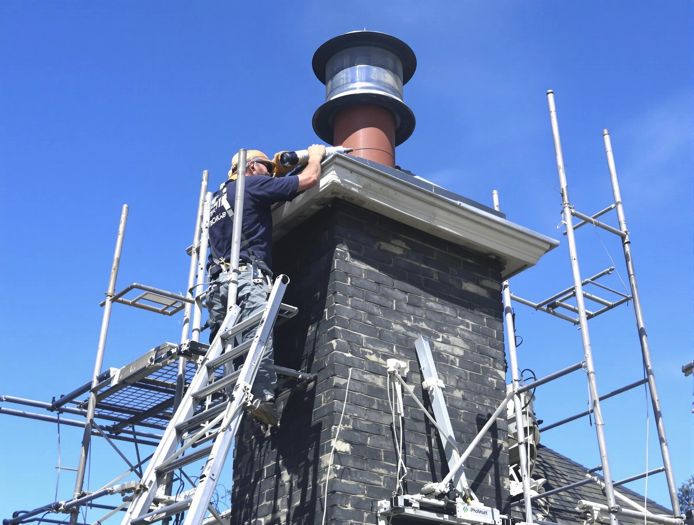 Sturdy chimney crown finished by Staten Island Chimney Sweep in Staten Island, NY