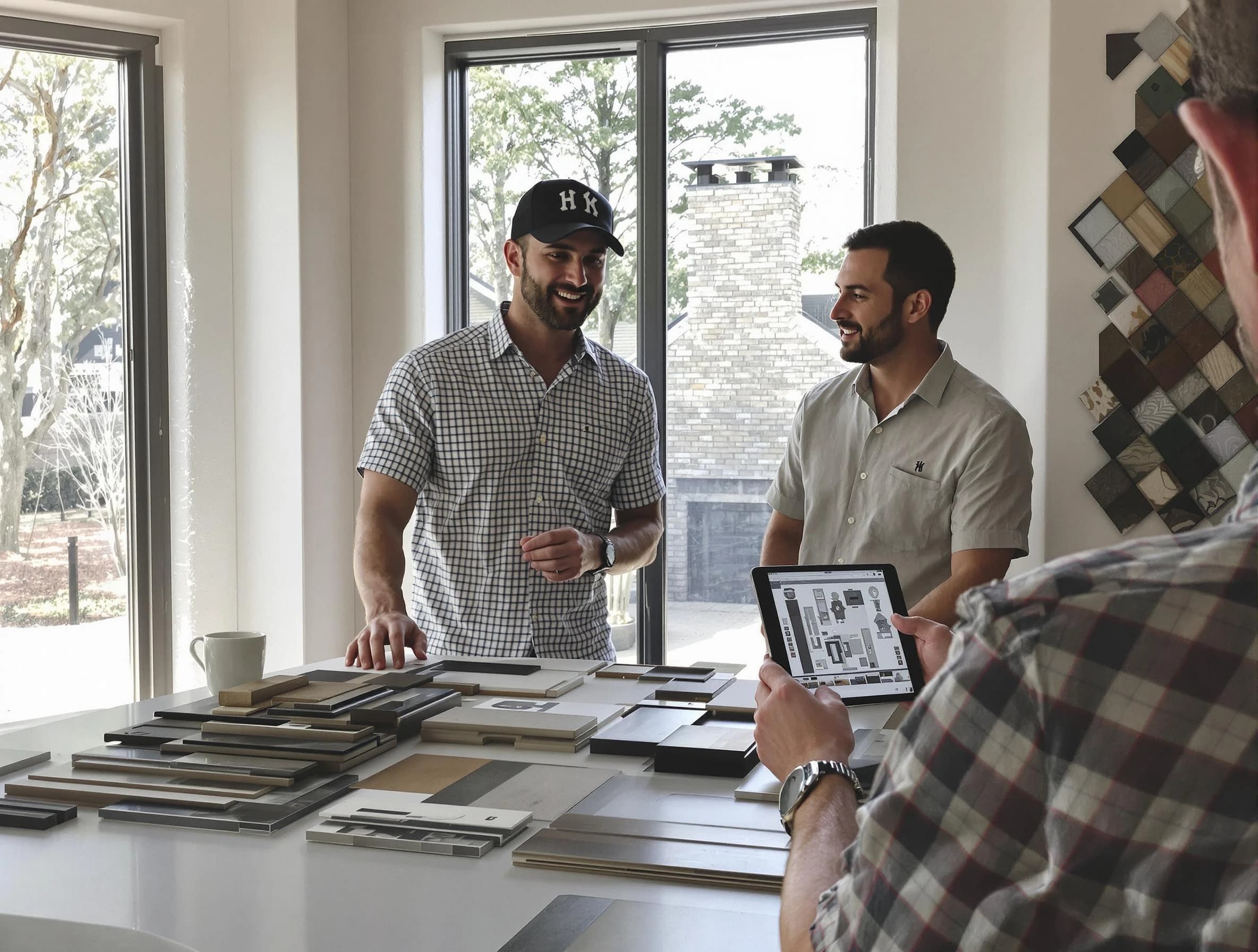 Staten Island Chimney Sweep remodeling a chimney and fireplace in Staten Island, NY