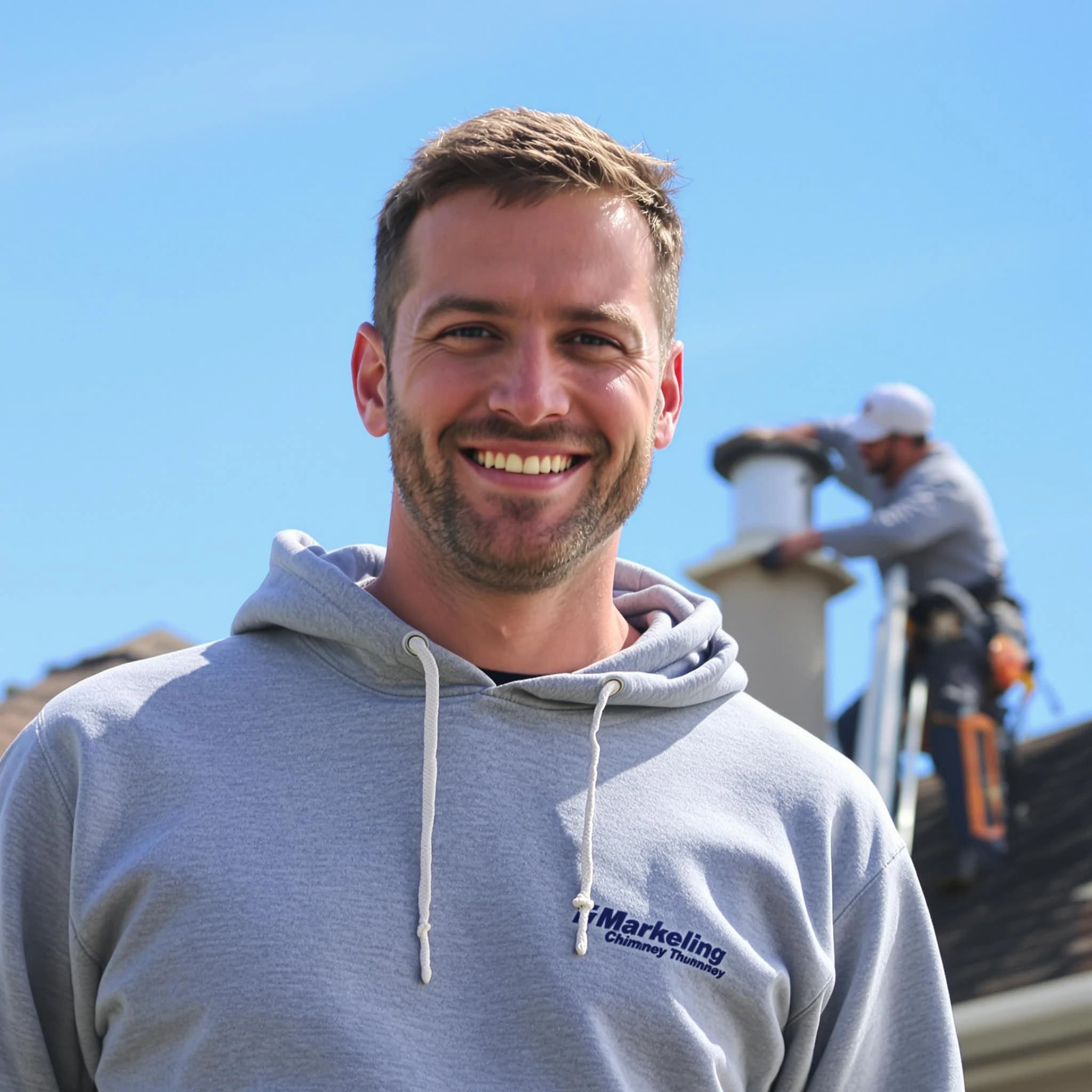 The Staten Island Chimney Sweep team.