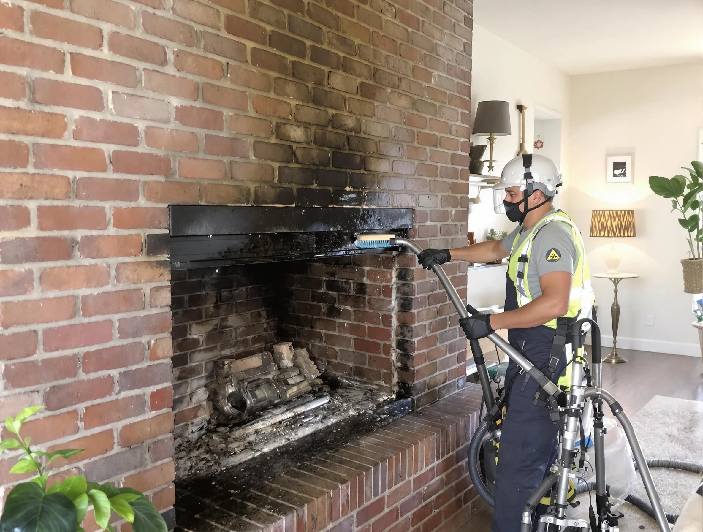 Staten Island Chimney Sweep providing fireplace cleaning services in Staten Island, NY