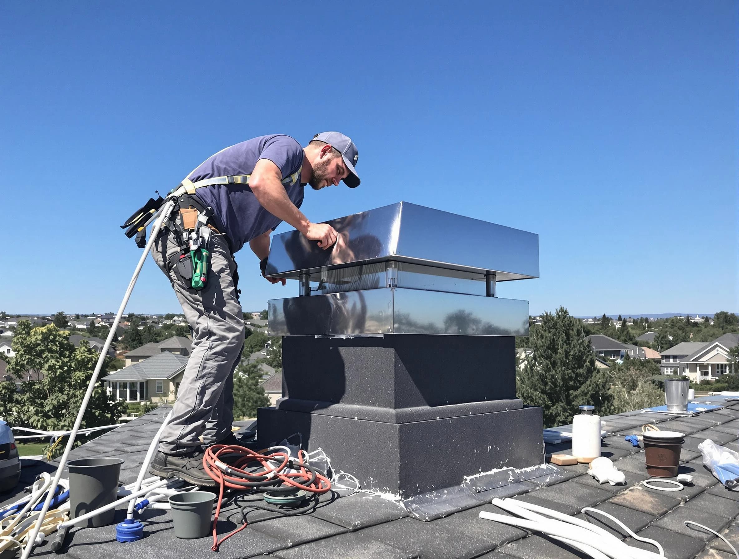 Chimney Cap Services service in Staten Island, NY