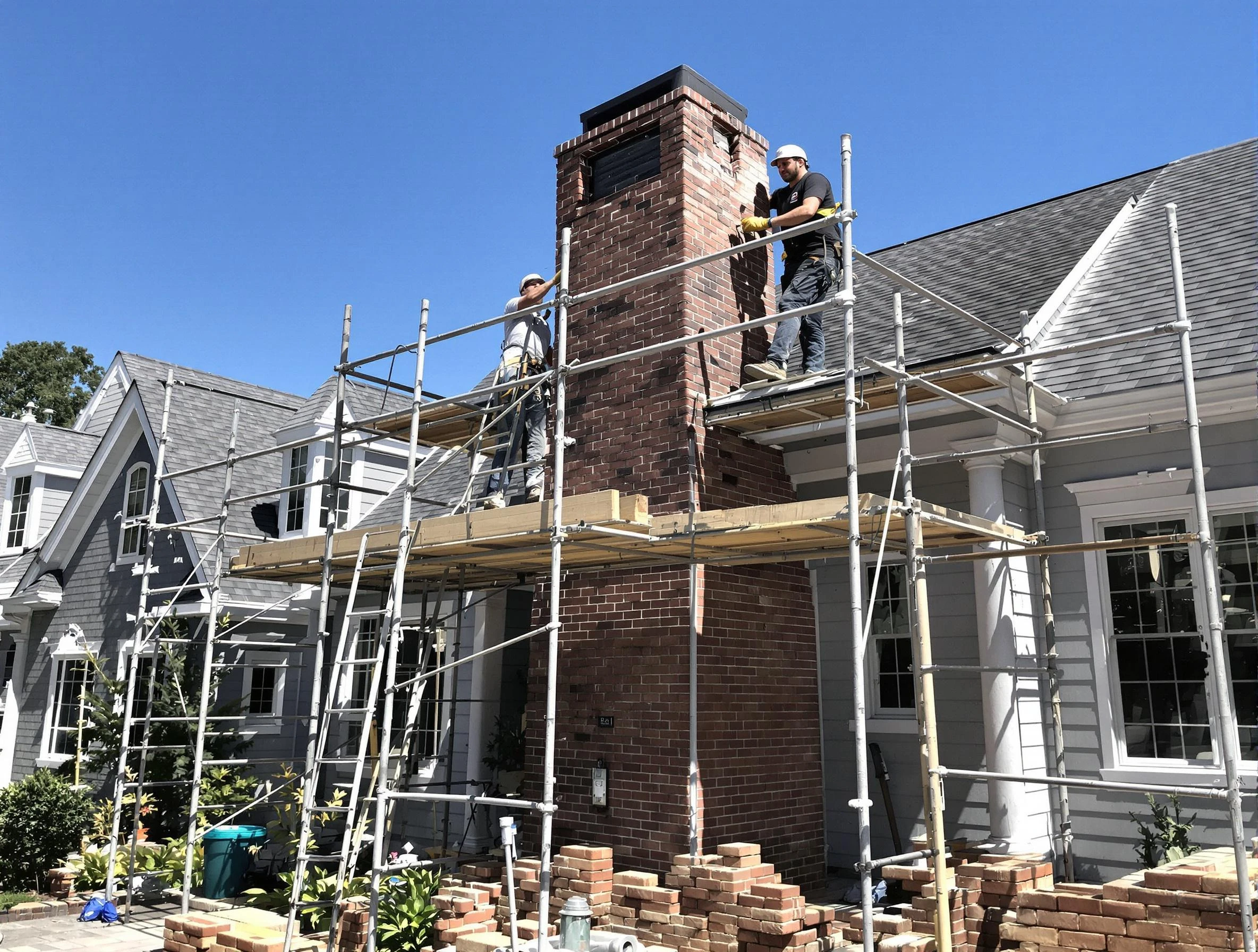 Chimney Rebuilding in Staten Island